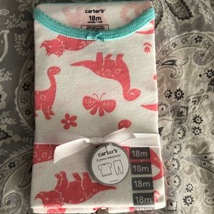 NWT Baby Girl’s Carter’s Pajama Set